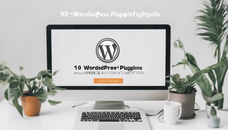 Wordpress Automation Plugins Tools - 10+ Best WordPress Automation Plugins & Tools - dashboard showing automated workflows...