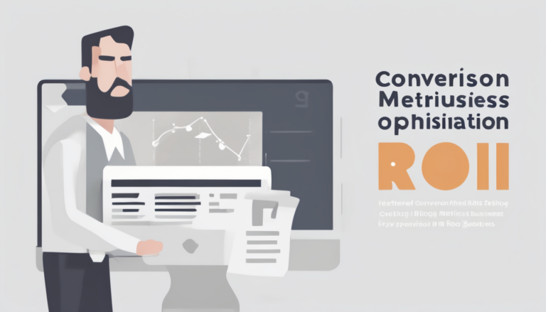 Conversion Rate Optimisation Metrics That Prove ROI for Small Businesses - dashboard showing CR, CPA, AOV charts for SME revenue growth (98 chars)