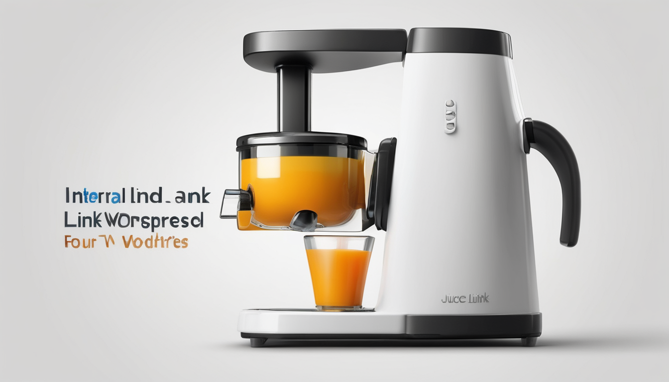 How to Install and Configure Internal Link Juicer for WordPress - plugin settings dashboard with General, Content, and Links tabs visible