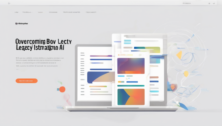 Overcoming Legacy System Barriers with AI Search Integration Strategies - enterprise dashboard showing unified search across legacy ERP and cloud data sources (112 chars)