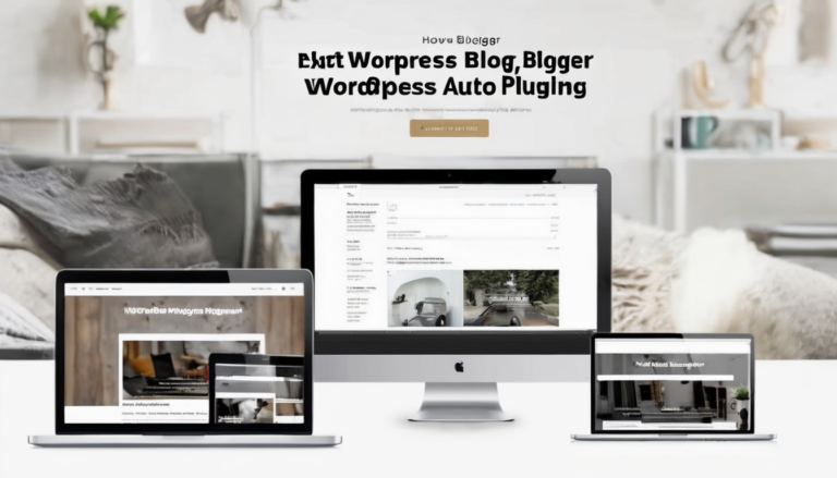 How to Setup WordPress Auto Blogger Plugin - Dashboard configuration showing plugin settings with API authentication fields and content source import options