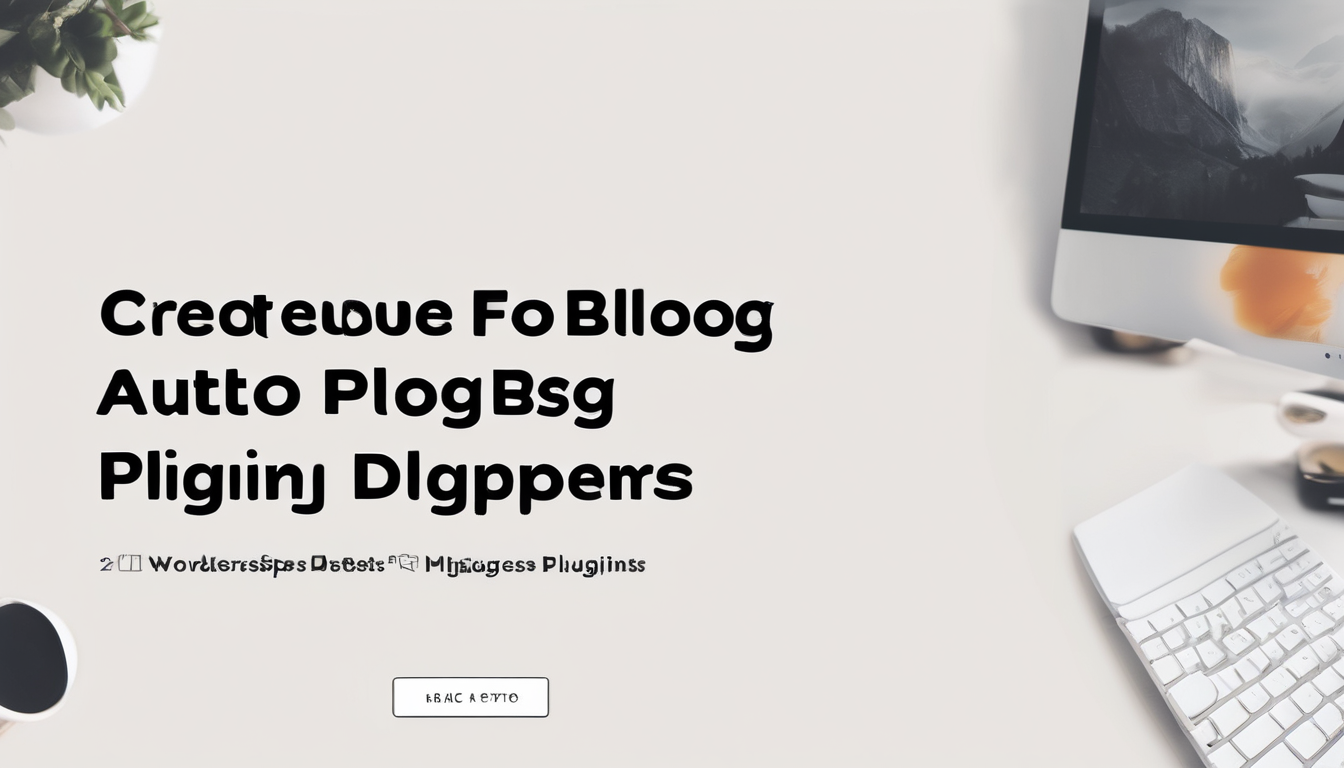 Auto Blog WordPress Plugins Compared 2026 - comprehensive plugin comparison showing automation workflow