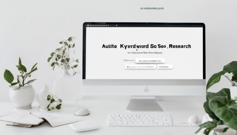 How to Automate SEO Keyword Research with AI - dashboard screenshot of clustered keywords and search volumes for UK affiliate sites (98 characters)