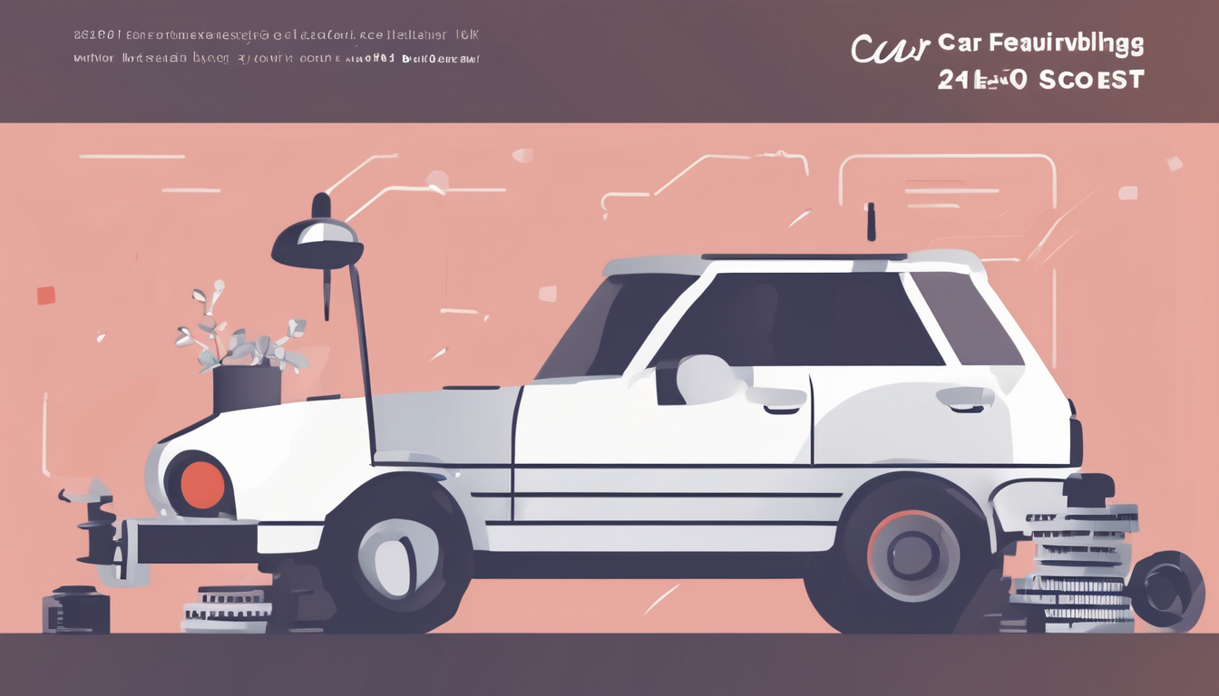 Car Servicing Costs UK Breakdown - Mechanic checking engine with cost breakdown chart for UK drivers in 2026 (98 chars)