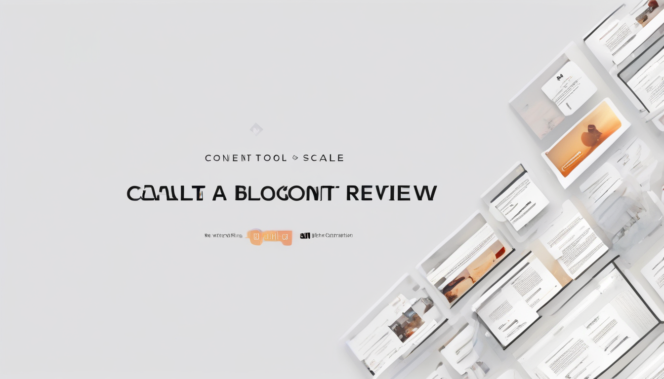 Content at Scale Review: The Best AI Blog Content Creation Tool - Screenshot of dashboard showing keyword input and generated 2000-word SEO-optimised blog post with TOC and meta description (112 chars)
