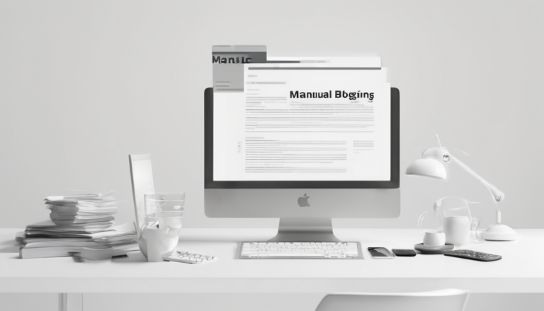 Cost Analysis: Manual Blogging vs Automatic Content Systems - side-by-side cost comparison chart showing 10x savings with AI automation (98 characters)