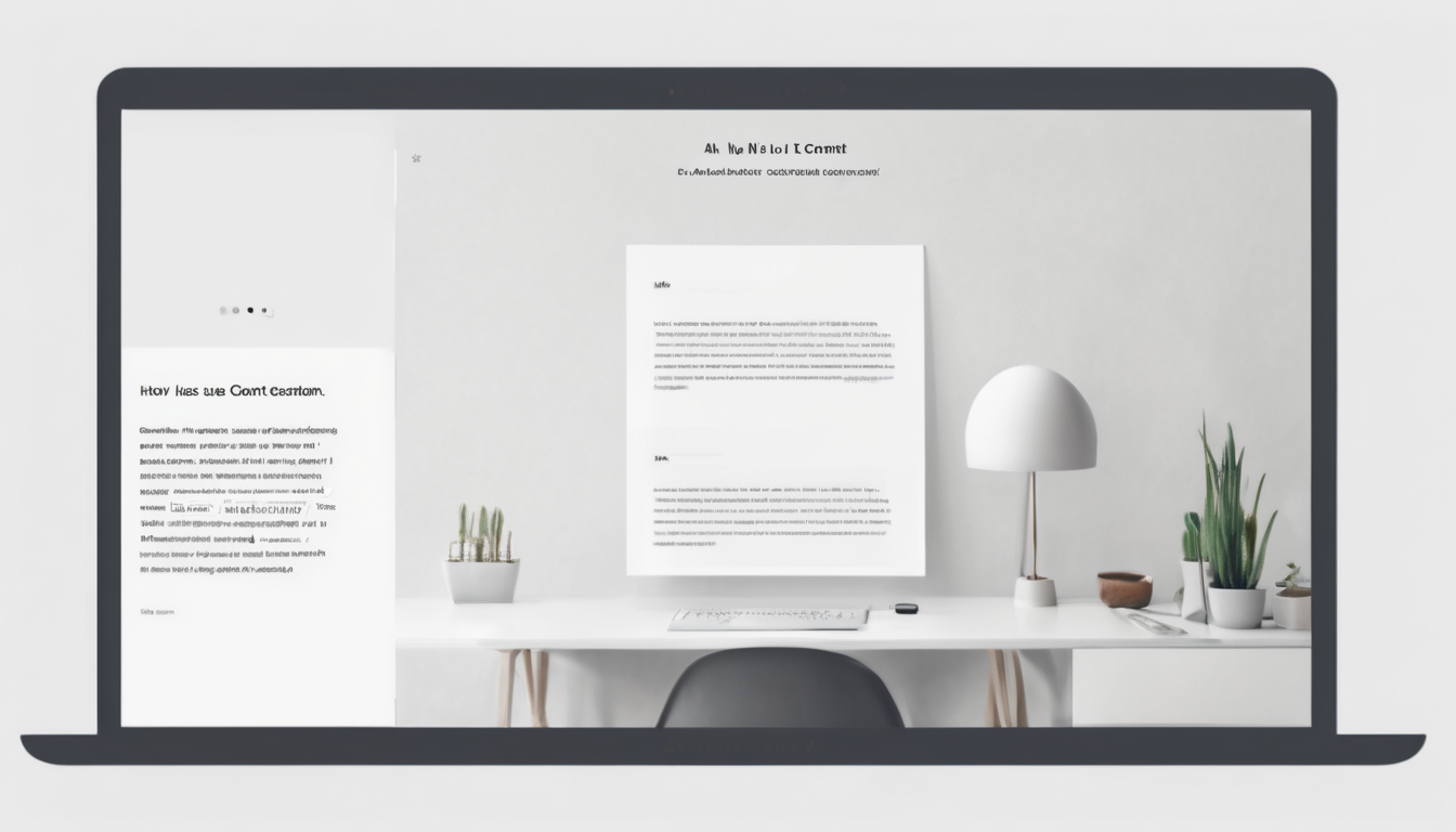 How I Use AI to Automate Content Creation - diagram of an automated content workflow from idea to published article