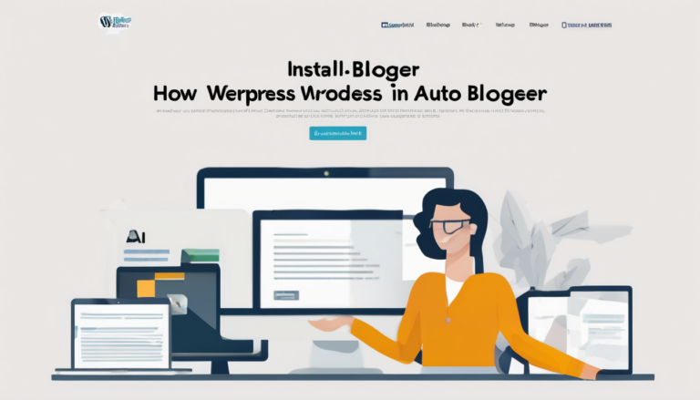 How to Install WordPress AI Auto Blogger Plugin - Step-by-step dashboard upload and activation screen for beginners