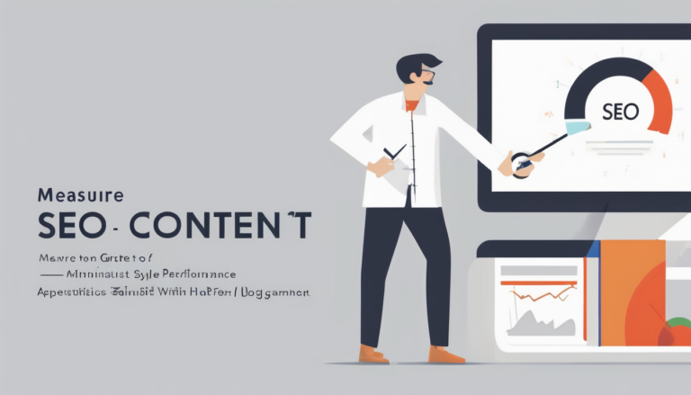 How to Measure SEO Content Performance - Dashboard showing organic traffic, keyword rankings, and engagement metrics in real-time