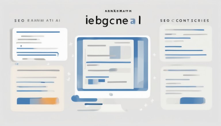 RankMath SEO Scores for AI Generated Content - green 95 score dashboard with AI fix button highlighted (78 chars)