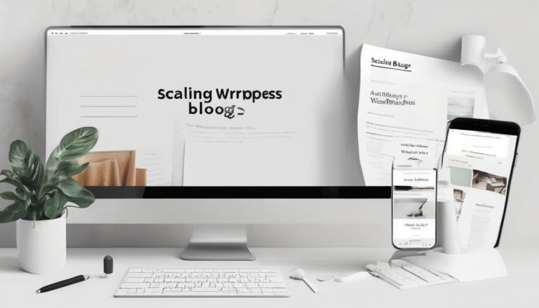 Scaling Multiple WordPress Auto Blogs for Passive Income - dashboard showing 10 automated sites with traffic graphs and earnings metrics