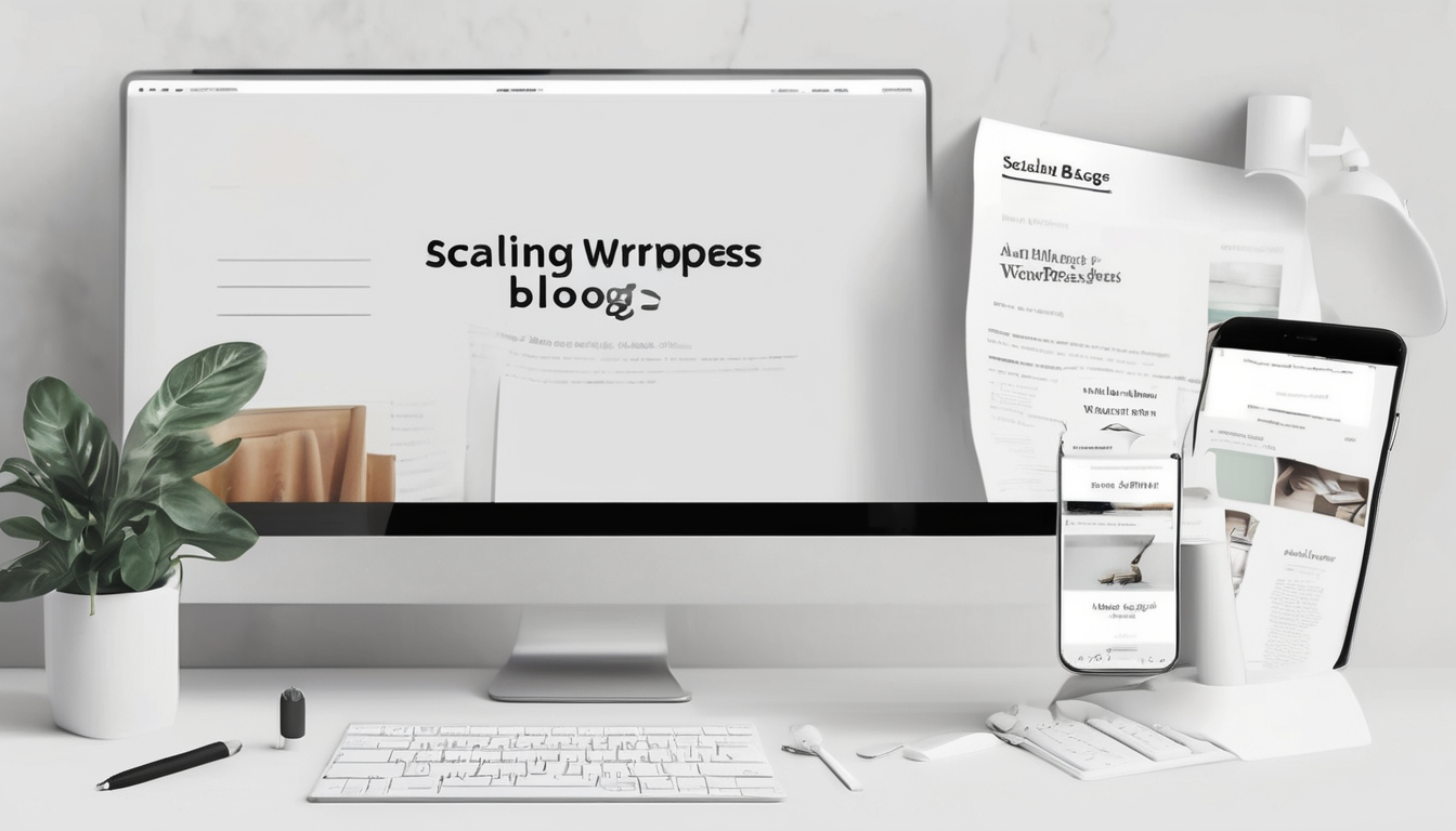 Scaling Multiple WordPress Auto Blogs for Passive Income - dashboard showing 10 automated sites with traffic graphs and earnings metrics