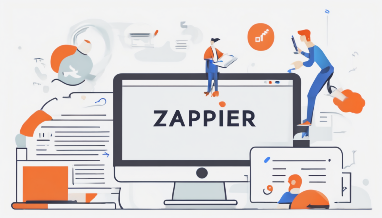 Top Zapier Automations for SEO Content Creation - AI workflow diagram showing keyword to WordPress publish (98 chars)