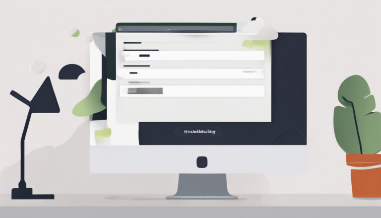 Troubleshoot Common Auto Blogger Plugin Errors - WordPress administrator reviewing error logs and plugin diagnostics dashboard