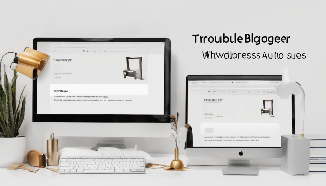 Troubleshoot WordPress Auto Blogger Issues - Dashboard showing WordPress REST API connection settings and auto blogging configuration panel