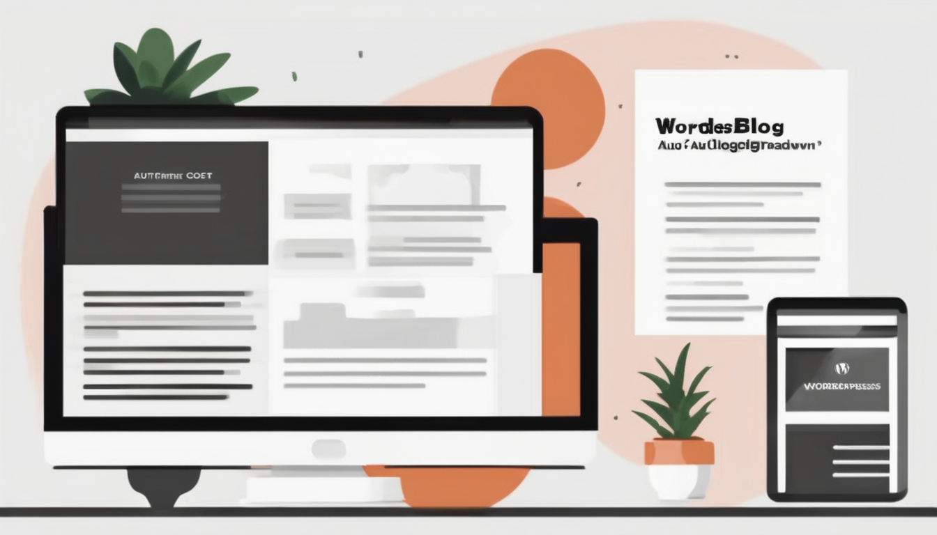 WordPress Auto Blogger Cost Breakdown - detailed pricing chart with plugin, API, hosting fees from £27 one-time to £2,000 enterprise annual totals