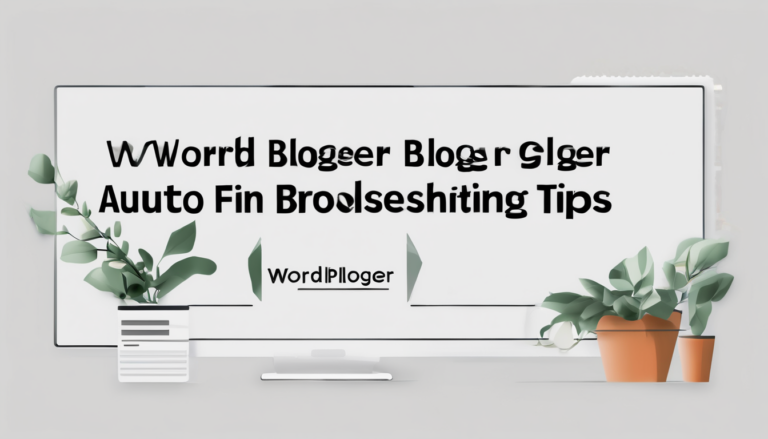 WordPress Auto Blogger Troubleshooting Tips - Expert fixes for plugin errors and API issues in auto blogs