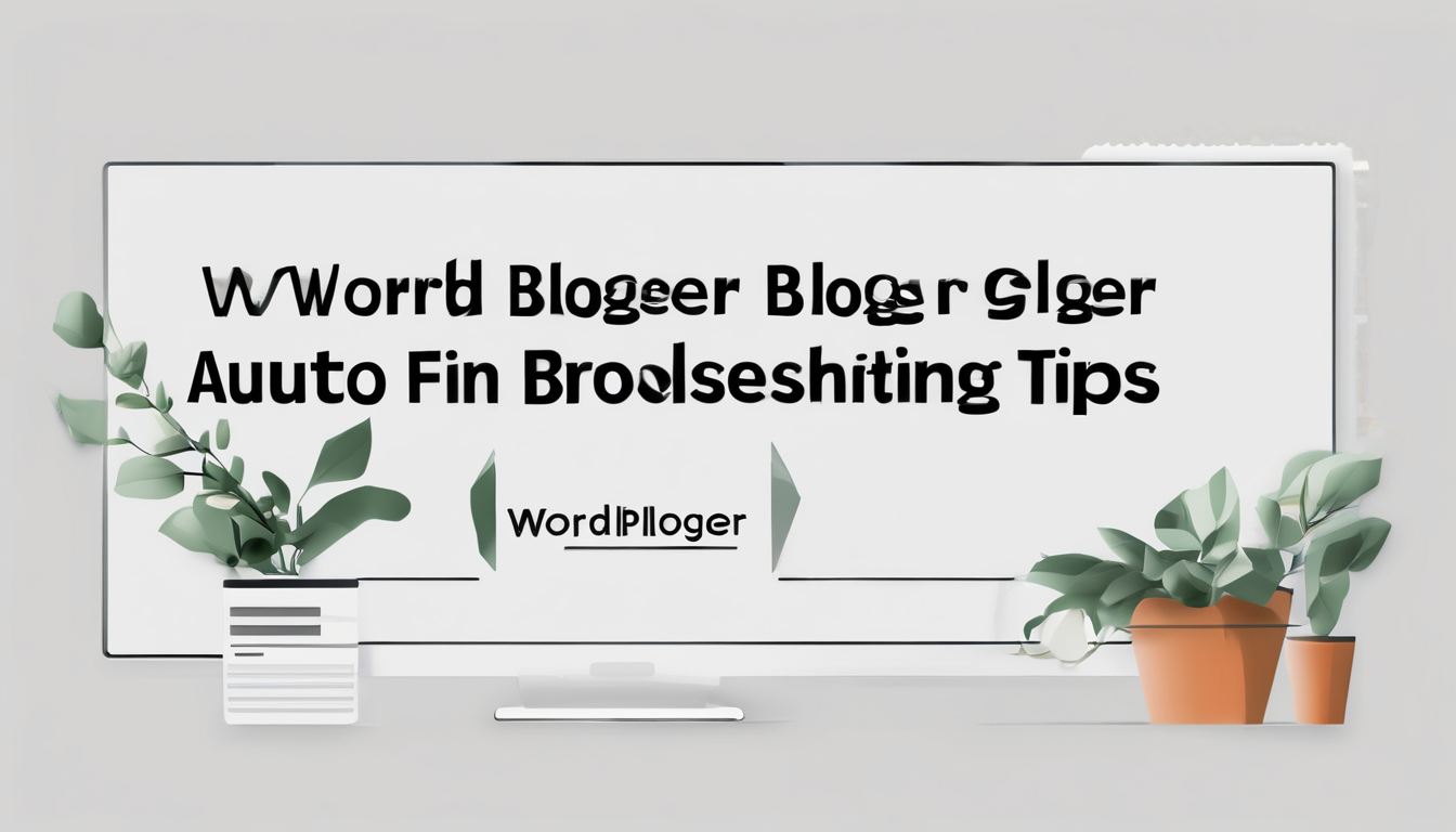 WordPress Auto Blogger Troubleshooting Tips - Expert fixes for plugin errors and API issues in auto blogs