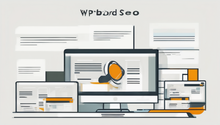 WordPress SEO Plugin Integration for Auto Blogs - Illustrating dashboard showing automated keyword research, content analysis, and ranking tracking combined with auto-publishing workflow