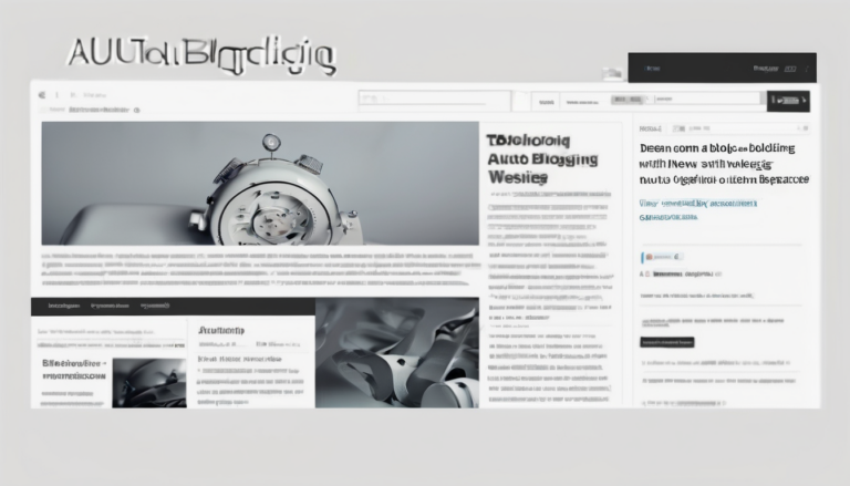 News Website Autoblog Auto - AI Auto Blogging Create Automated News Website Autoblog, Auto - dashboard showing automated n...