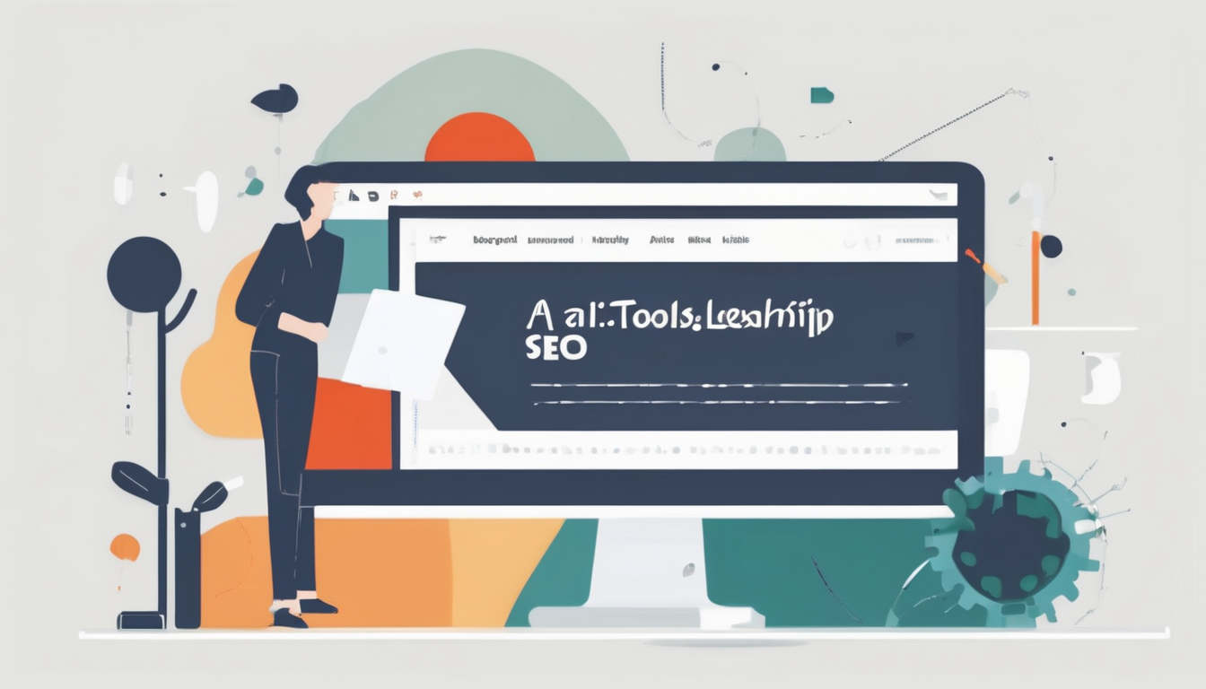 AI Tools for Thought Leadership SEO Content - Digital marketing professional using multiple AI platforms to create expert-driven blog content on desktop