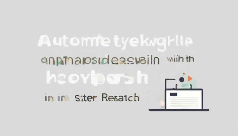 How to Automate Keyword Research with SerpAPI - Step-by-step Python dashboard showing JSON results, organic listings, and PAA questions for SEO workflow