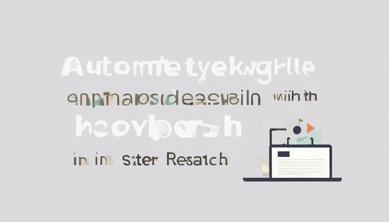 How to Automate Keyword Research with SerpAPI - Step-by-step Python dashboard showing JSON results, organic listings, and PAA questions for SEO workflow
