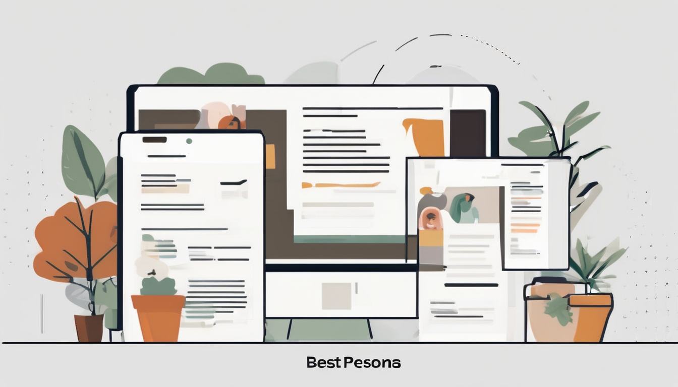 Best Personas for WP Auto Blogger Success - Comprehensive guide infographic with top personas and winter tips (112 chars)