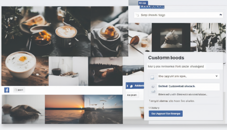 Customise Auto Shared Facebook Posts from WordPress - step-by-step plugin setup interface with custom message editor (98 characters)