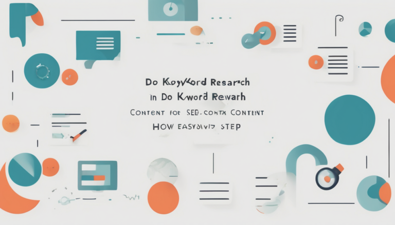 How to Do Keyword Research for SEO Content - Step-by-step Google Sheets template with keyword metrics and priority scores (98 characters)