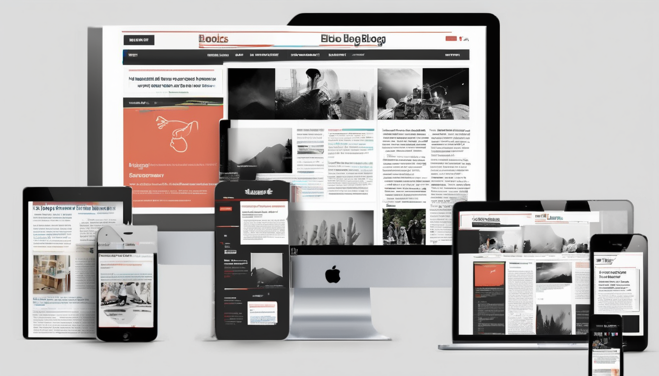 Elementor Templates for Responsive News Layouts - mobile-optimised news grid with headlines and images (78 chars)