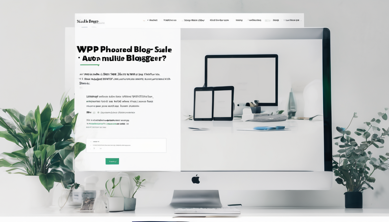 Scale WP Auto Blogger for Multiple Sites - Pricing plans dashboard showing Pro to Agency tiers for 10-500 sites automation