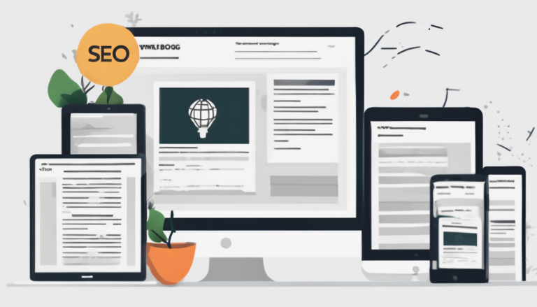 SEO Optimise Claude Generated Blog Posts - Computer screen displaying Claude AI interface with blog content strategy and keyword research data