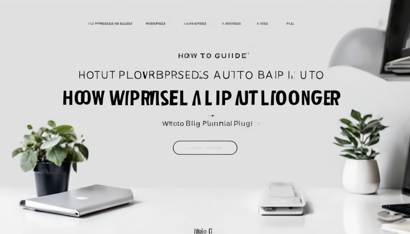How to Setup WordPress AI Auto Blogger Plugin - Dashboard interface showing API configuration and content generation settings in WordPress