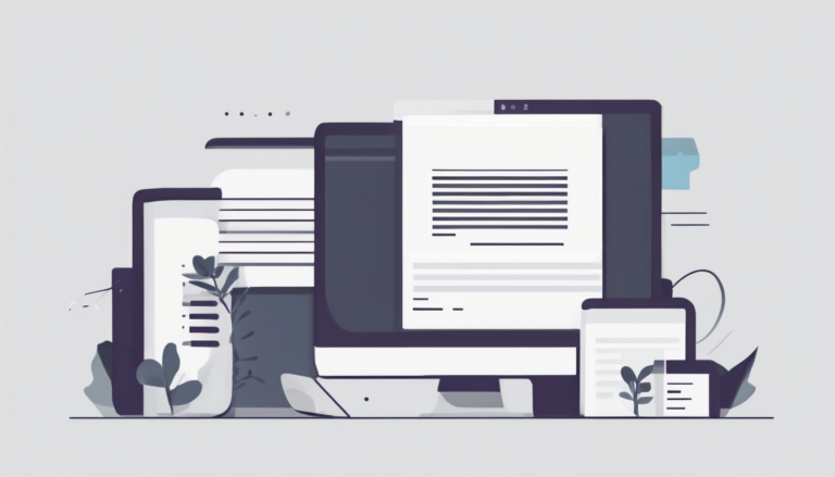 The Automatic Content Creation Machine - AI workflow diagram showing research, generation, and publishing stages for WordPress blogs