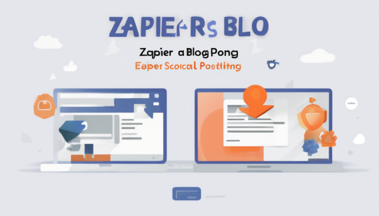 Zapier vs Blog2Social for Facebook Auto Posting - comparison table of features and pricing (98 characters)